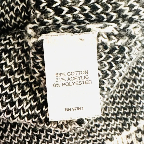 PURE J.JILL Women Long Sleeve Pull-Over High Neck Black Sweater Size Extra Small - Picture 14 of 15